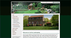 Desktop Screenshot of carlinolandscaping.com