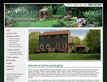 Tablet Screenshot of carlinolandscaping.com